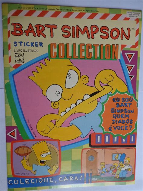 Album Bart Simpson Multi Editora Completo 1993 R 11000 Em Mercado Livre