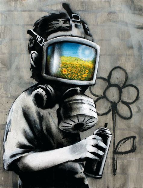 Banksy Yep It Can Be Like That Just Grab Colored Spray Paint