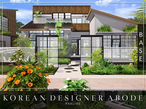 Pralinesims Korean Designer Abode In 2020 Sims House Design Sims 4