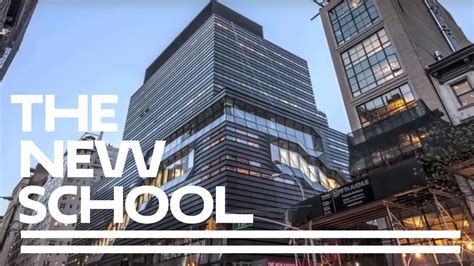 🏛️ The New School Нью Скул Нью Йорк Нью Йорк США как поступить