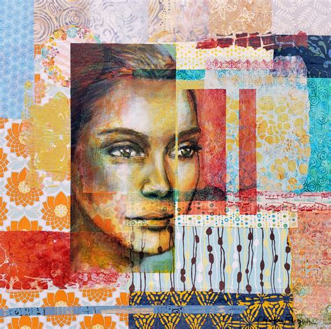 Faces And Figures — Christine Peloquin Art Collage Artists Painting