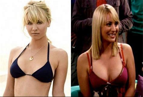 Kaley Cuoco Before And After