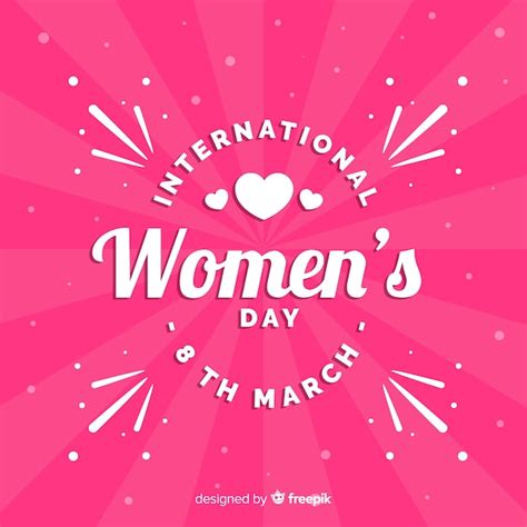 Free Vector International Womens Day