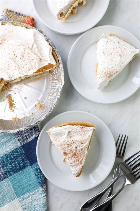 No Bake Pumpkin Pie Only 10 Minutes Prep All Things Mamma