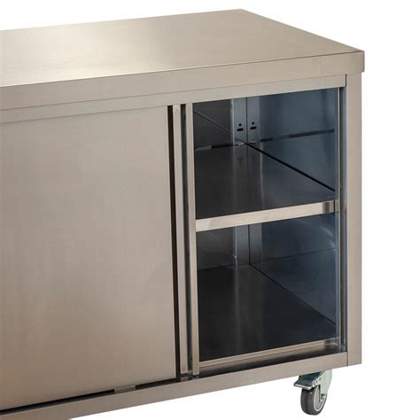 Stainless Steel Restaurant Cabinet 1800 X 700 X 900mm High Brayco