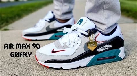 Air Max 90 Griffey Swingman Unboxing And On Feet Youtube