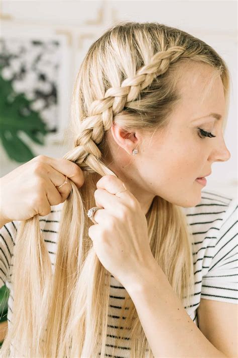 Two French Braids Tutorial Examples And Forms