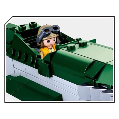 Sluban Allied Fighter Jet Brick Toy Mylovehoney Toys