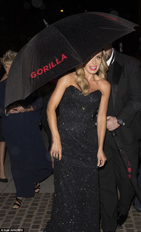 katherine jenkins leaves husband andrew levitas at home at welsh baftas daily mail online