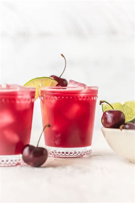 This Homemade Cherry Limeade Recipe Is Filled With Fresh Cherries