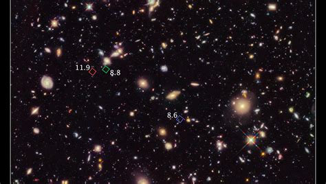 Hubble Peers Into Era Of First Galaxies