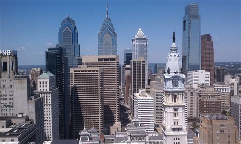 77 Philadelphia Skyline Wallpaper