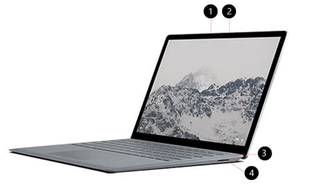 Surface Laptop 1st Gen Features