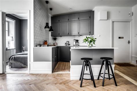 El estilo en que decoramos el interior de nuestra vivienda deja mucho que decir de nuestra personalidad. Azulejo biselado para una cocina nórdica - Interiores Chic ...
