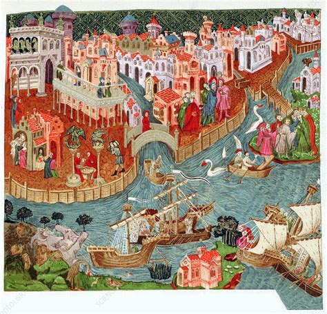 Marco Polo Venetian Merchant And Explorer 14th Century Stock Image