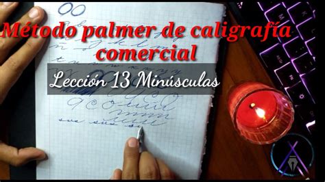 Método Palmer De Caligrafía En Español Lección 13repaso De