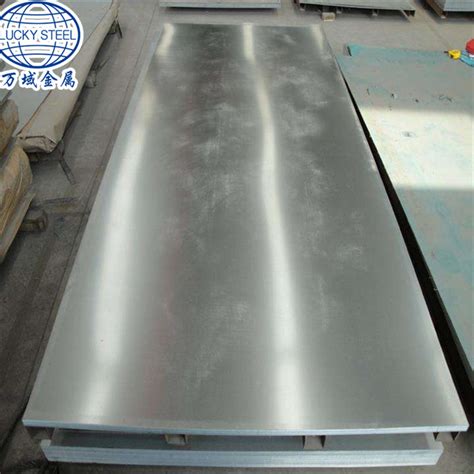 Galvanized Gi Steel Sheet 2mm Thick With Dx52d Grade China Lucky Steel Co Ltd