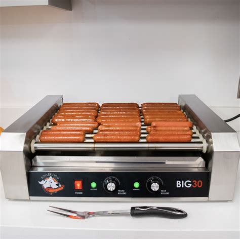 Roller Dog Rdb30ss Commercial 30 Hot Dog Roller Grill Cooker Machine