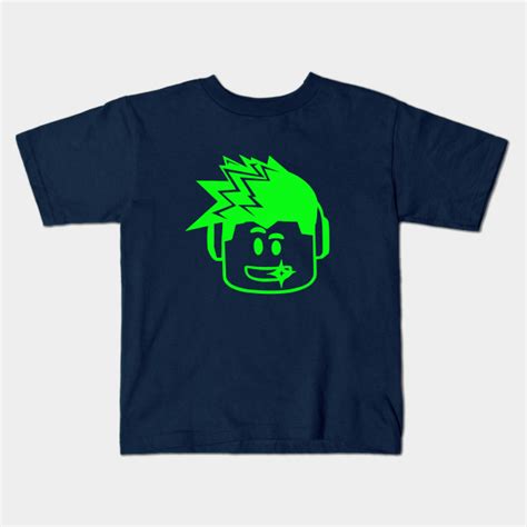 Blox Head Green Roblox Kids T Shirt Teepublic
