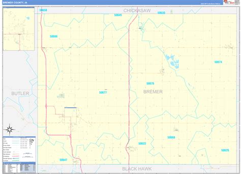 Maps Of Bremer County Iowa