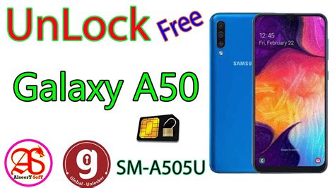 Samsung Galaxy A50 Unlock Sim Card Cdma Only Free Youtube
