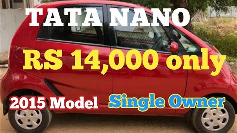 Tata Nano Used Second Hand Car For Sale Youtube