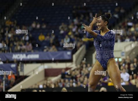 Fort Worth Tx Usa Th Apr Ucla Gymnast Kyla Ross Competes During The Ncaa Women