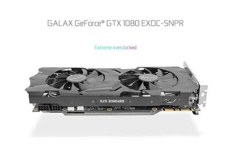 Galax Gtx 1080 Exoc Sniper Version 8gb Ddr5x Dual Fan Tonix Computer