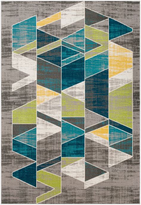 Surya Rafetus Ets 2329 Teal Synthetic Abstract Rug From The Modern Rug