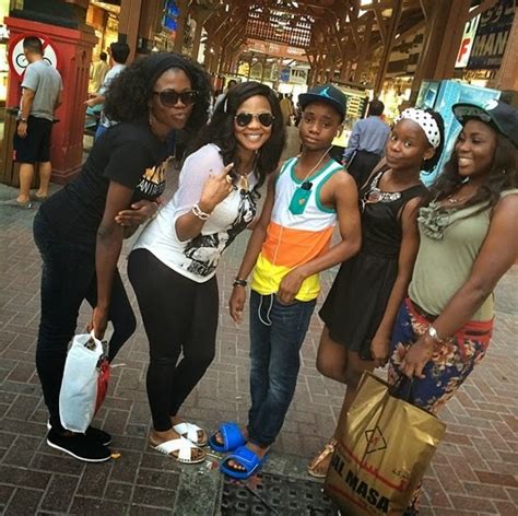 Nollywood By Mindspace Photos Of Iyabo Ojo And Kids In Dubai