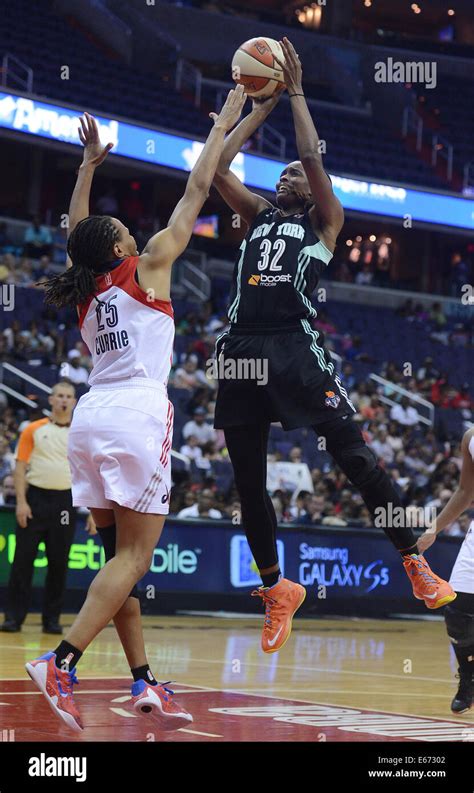 Washington Dc Usa 16th Aug 2014 20140816 New York Liberty