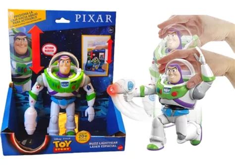 Toy Story Buzz Lightyear Láser Espacial 20 Luces Y Sonidos Envío Gratis