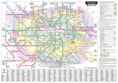 London Map Zones 1 9