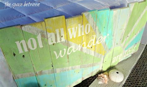 Easy Diy Pallet Word Art The Space Between