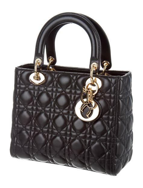 Christian Dior 2015 Medium Lady Dior Handbags Chr55589 The Realreal