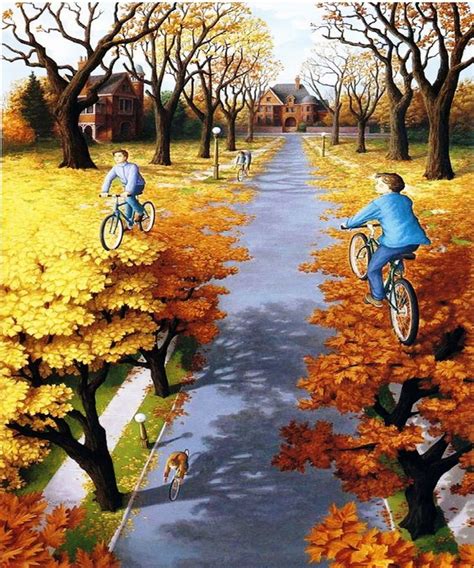 Tuttart By Rob Gonsalves Mind Twisting Optical Illusiongreat T