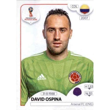 We did not find results for: Sticker David Ospina de Colombia Panini Mundial Russia