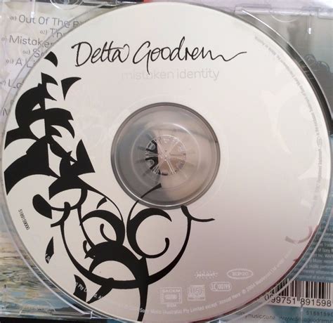 Delta Goodrem Mistaken Identity 14 Tracks Sony 5099751891598 Ebay