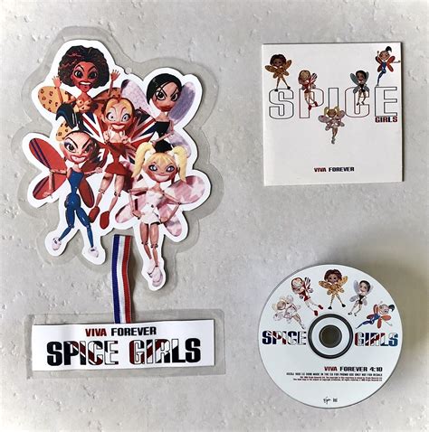 Spice Girls Viva Forever Unique 2 Sided Shop Display And Promo Cd Rare