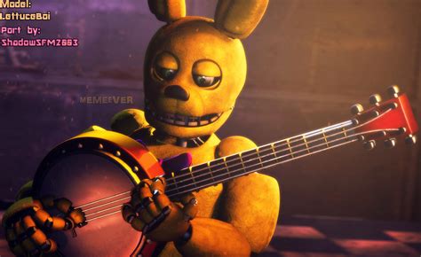 Sfmfnaf Springbonnie By Memeeveryt On Deviantart