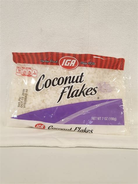 Coco Rallado Iga Coconut Flakes Global Trading Sa