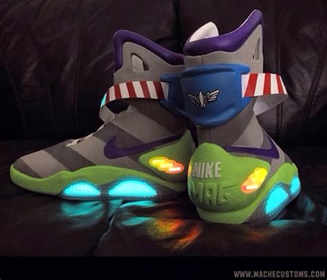 The Sneaker Addict Nike Air Mag Toy Story Buzz Light Year Custom