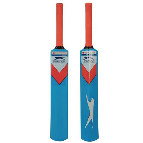 Pckp06984 Slazenger Academy Cricket Bat Blue Size 5 Davies Sports
