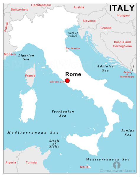 Map location, cities, capital, total area, full size map. Italy Capital Map | Capital Map of Italy