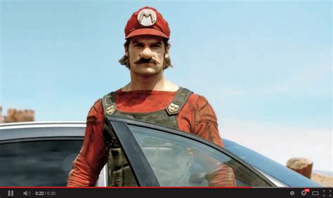 Real Life Super Mario In New Mercedes Ad