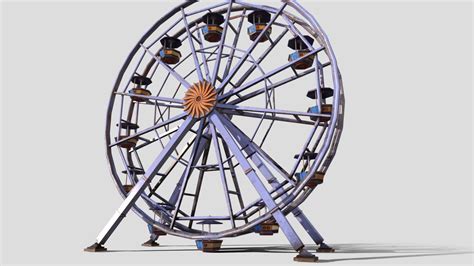 Ferris Wheel Download Free 3d Model By Glowbox 3d Ra3id 8126807