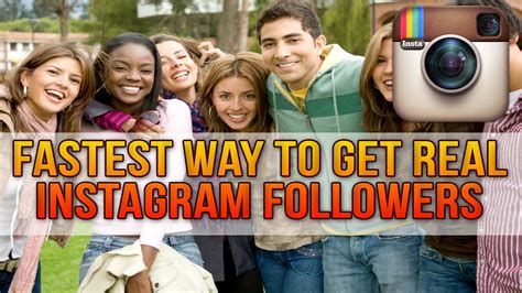 Fastest Way To Get Real Instagram Followers Youtube