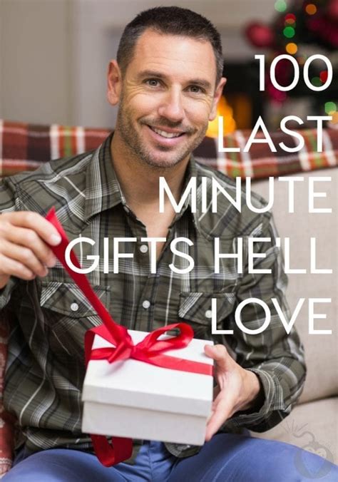 What are good last minute gifts. 100 Last Minute Christmas Gifts For Men...