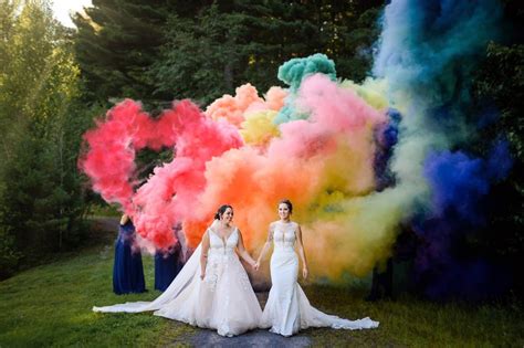 27 Rainbow Wedding Theme Ideas Were Totally Obsessed With Wedding