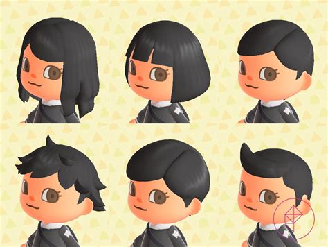 Full Hairstyles List — Animal Crossing New Horizons Guide Polygon